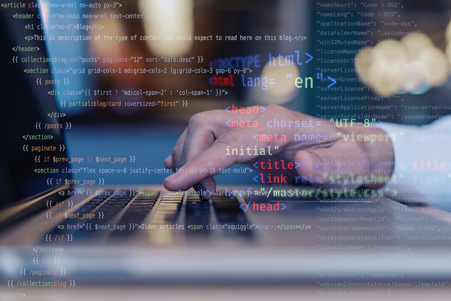 Programmer monitoring downtime on WordPress site