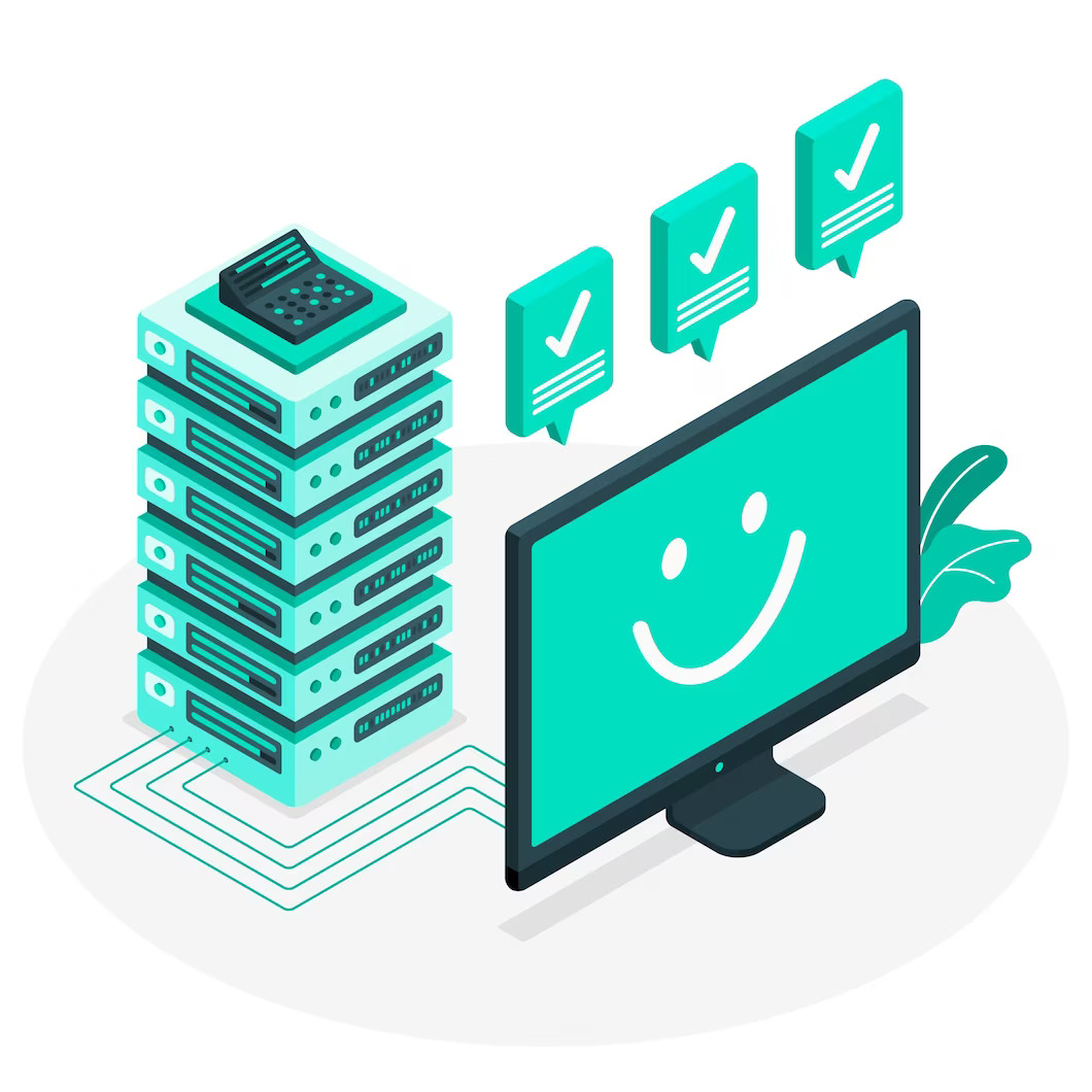 A happy site after being transferred to a new web hosting provider new database