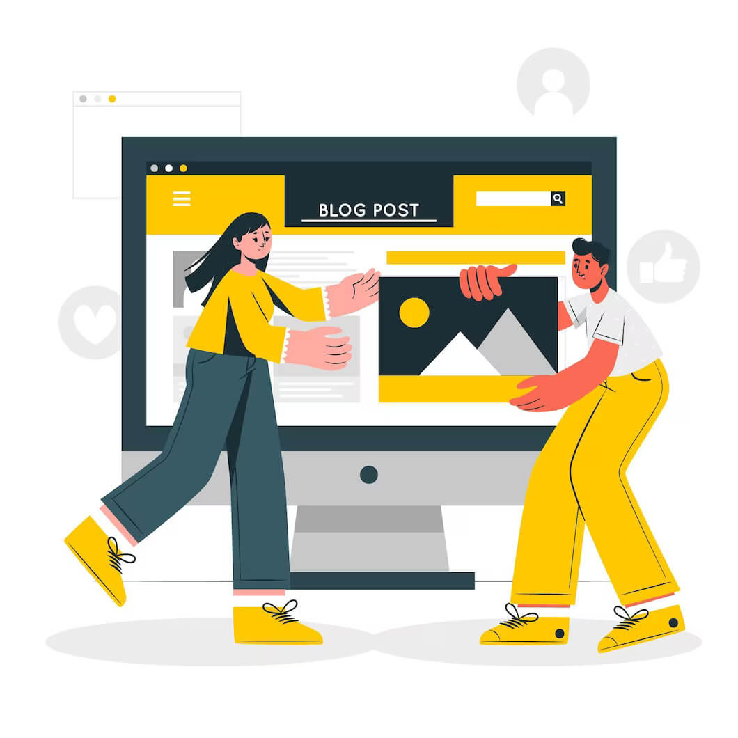 Blog post creation on WordPress site