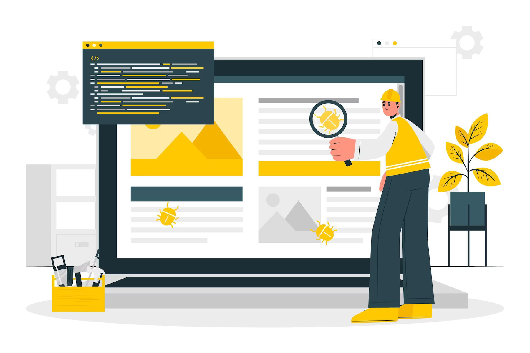 Bug fixing before moving to production website