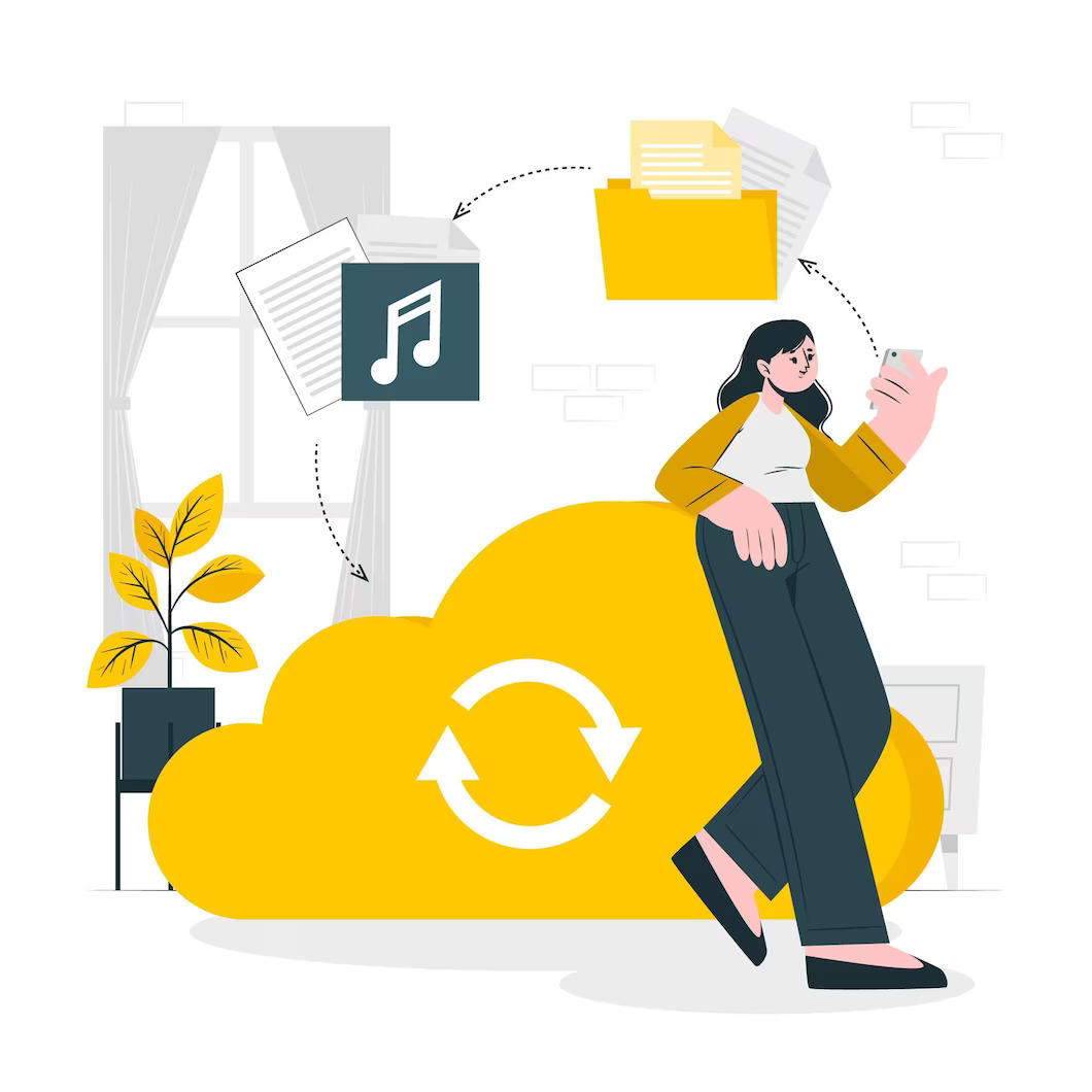 Cloud sync of backup WordPress files