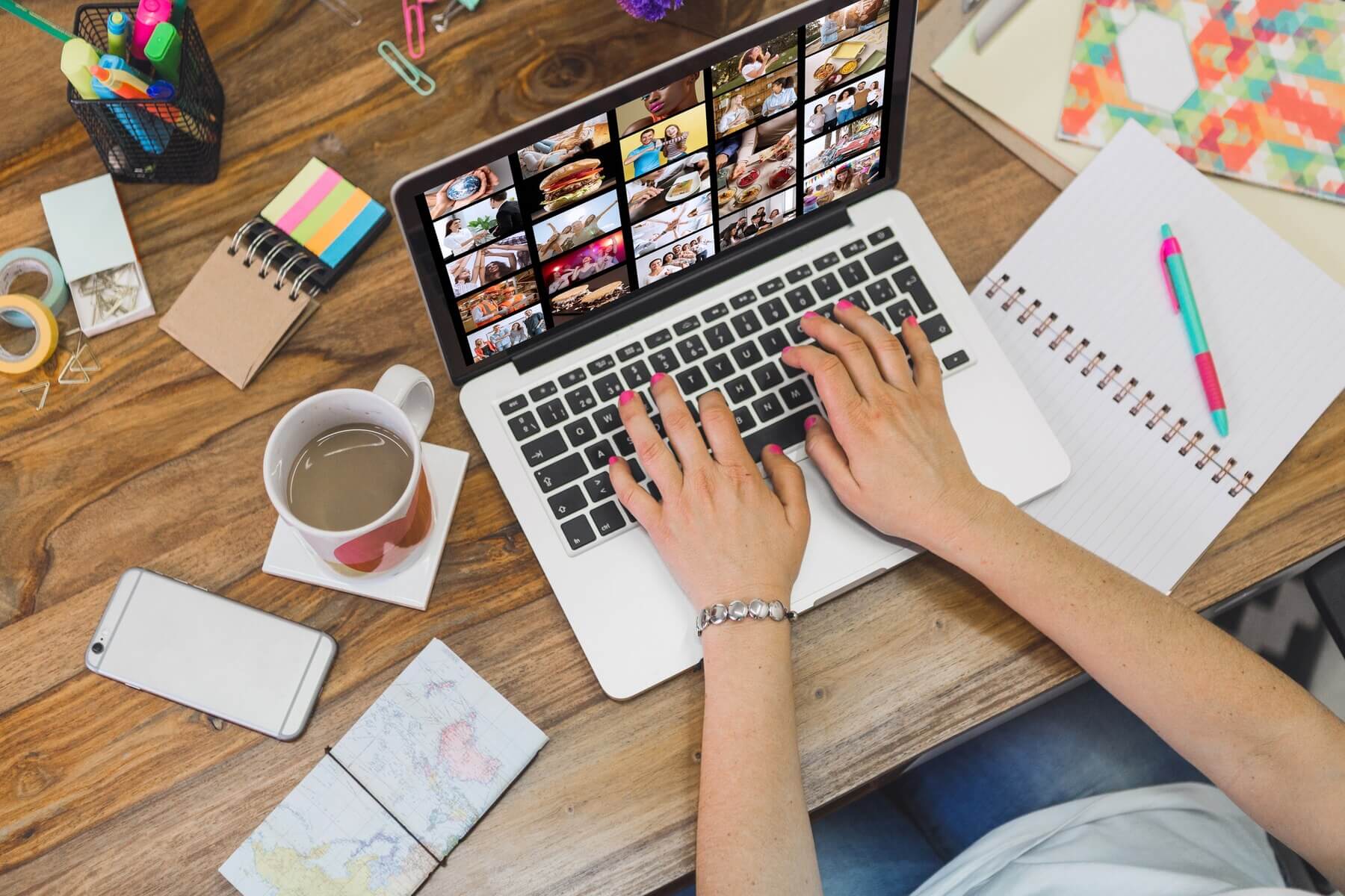 Content creation for a WordPress site