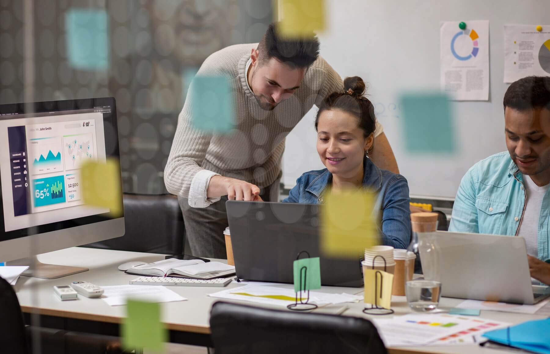 Creative agency using modern design to meet target audience on WordPress for tech startups
