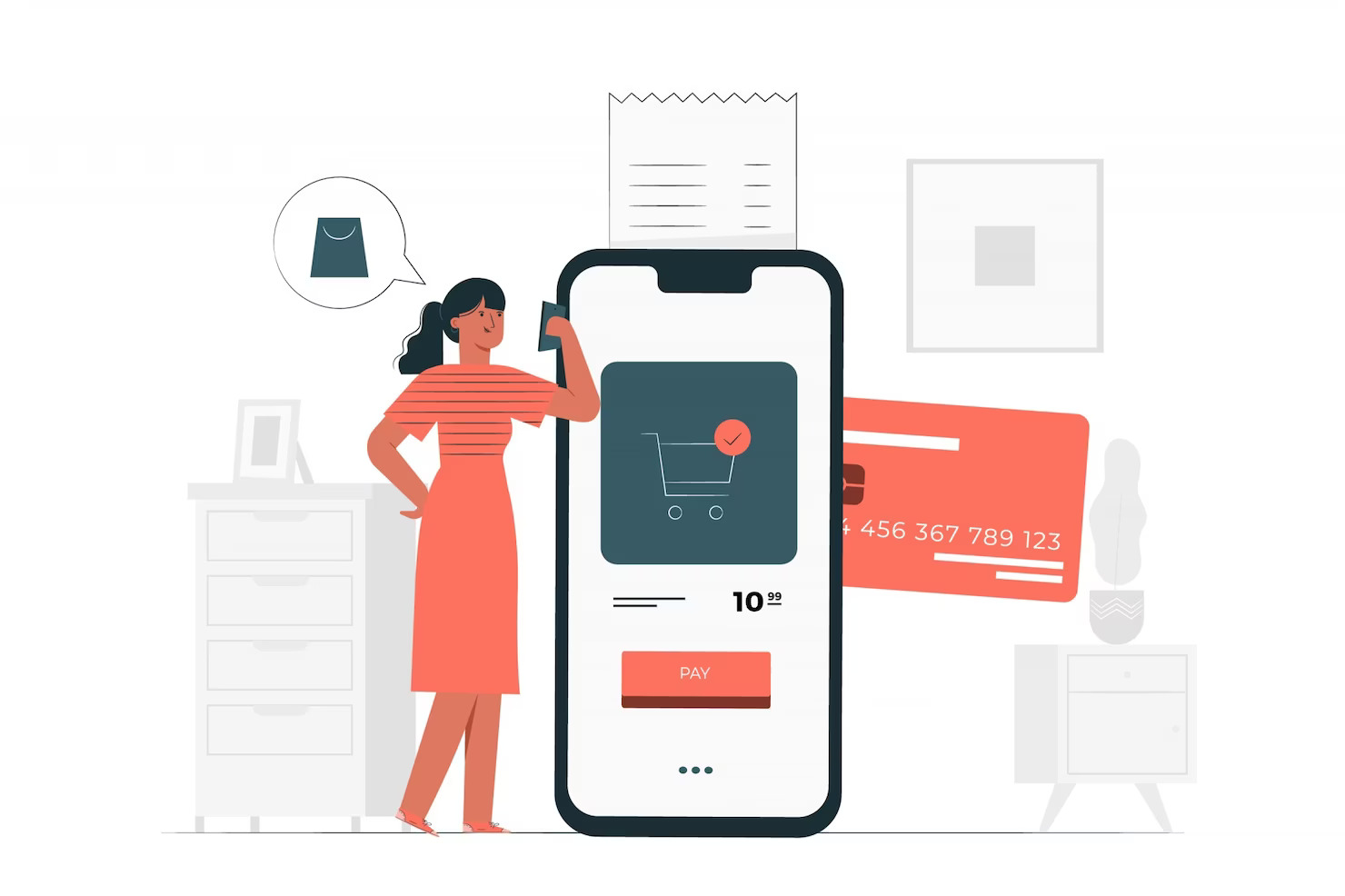 Credit card payment as one of payment gateways. Different payment options as a pro and con of using WordPress for eCommerce