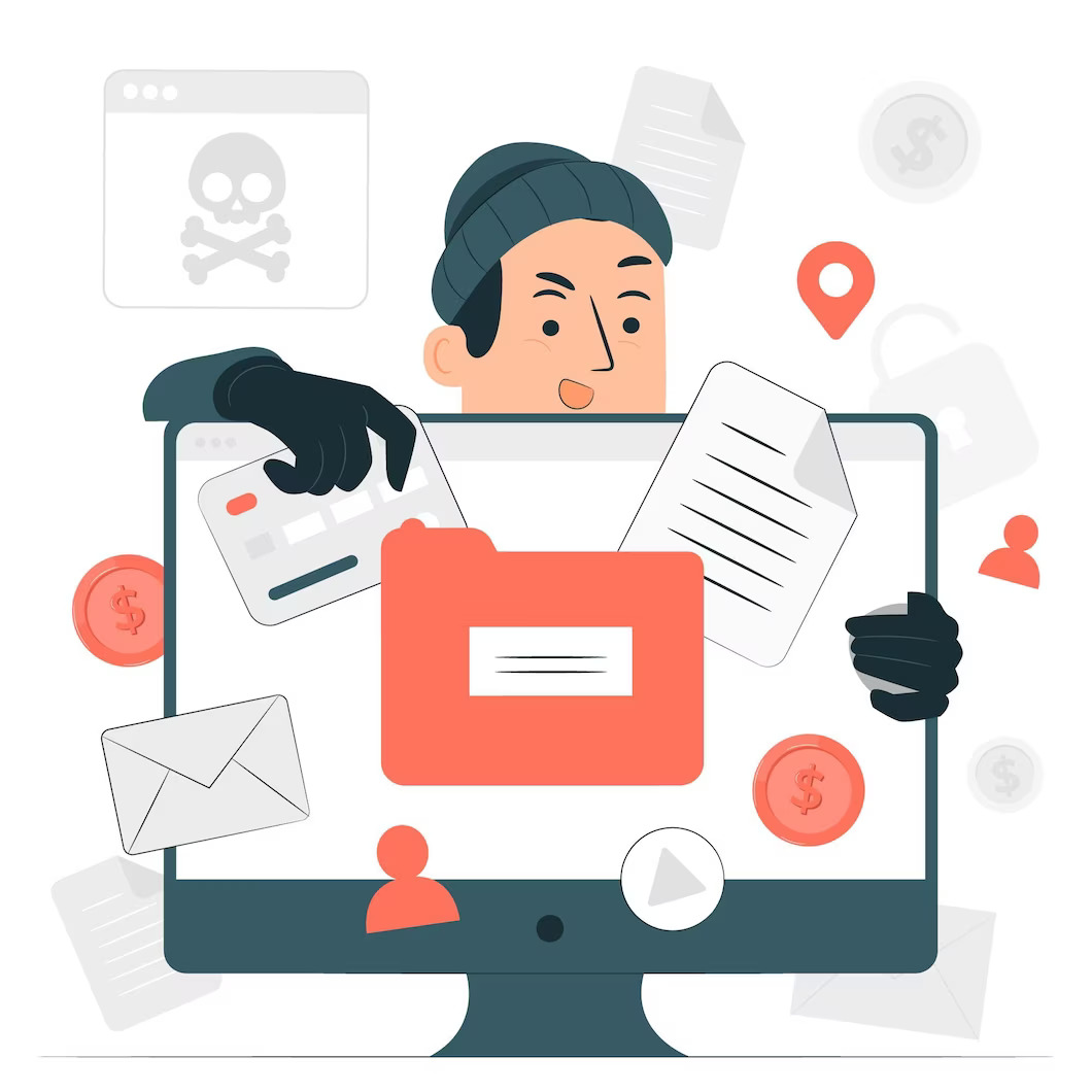 Data stealing malware