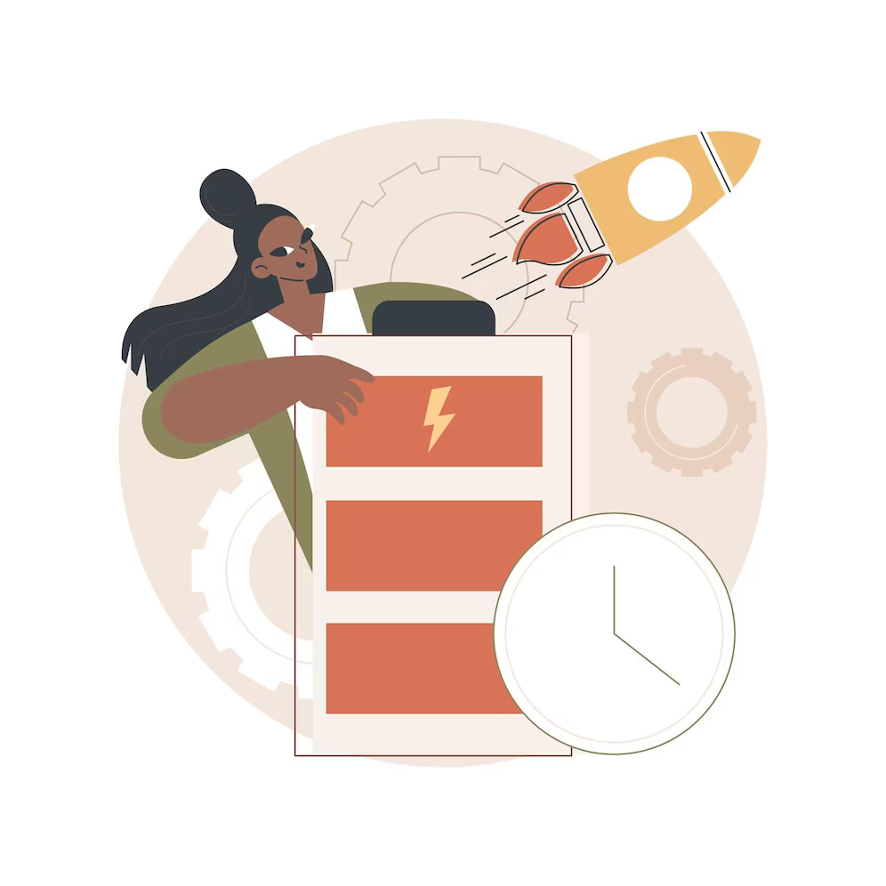 Developer optimizing WordPress site
