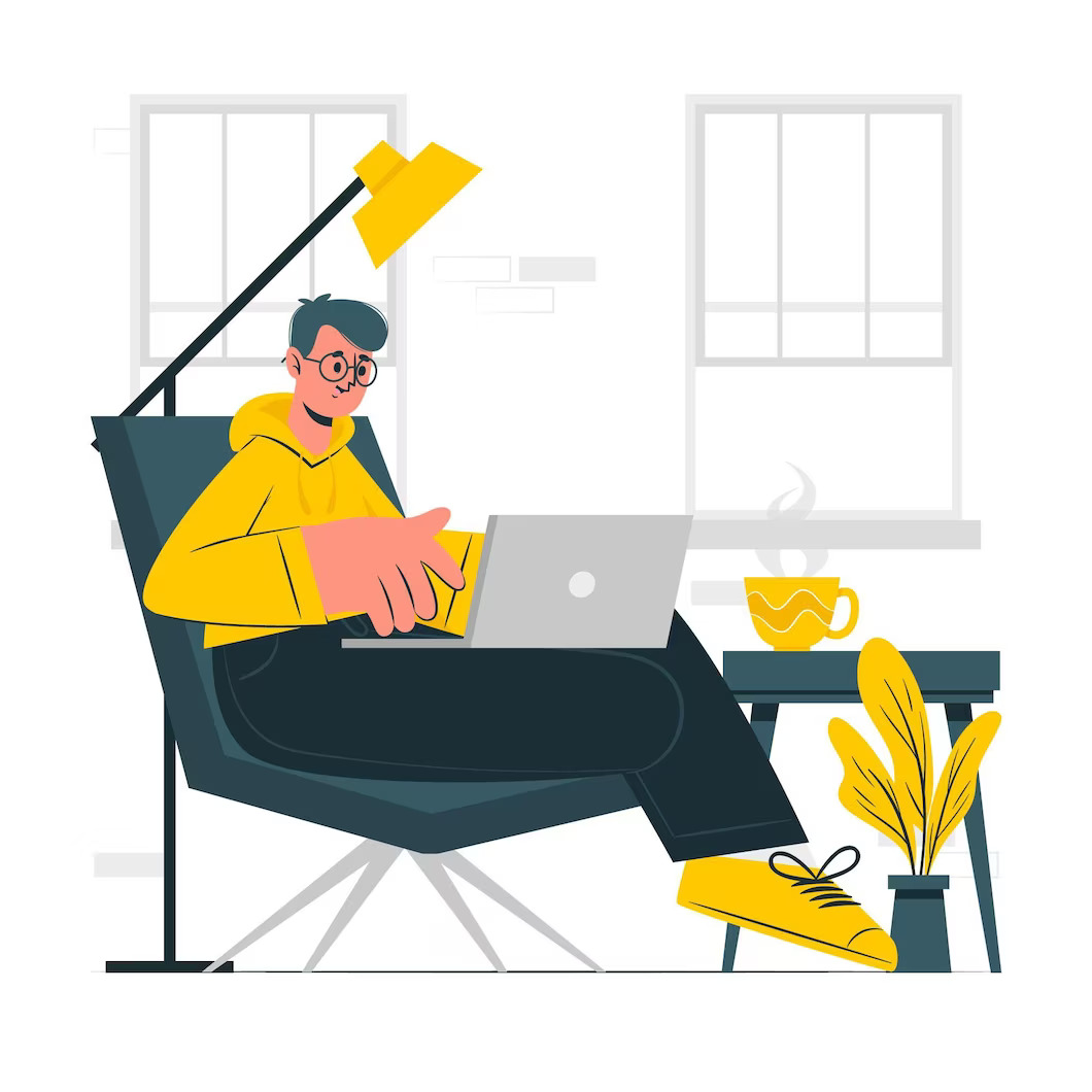 Developer working to reduce the bounce rate on a website