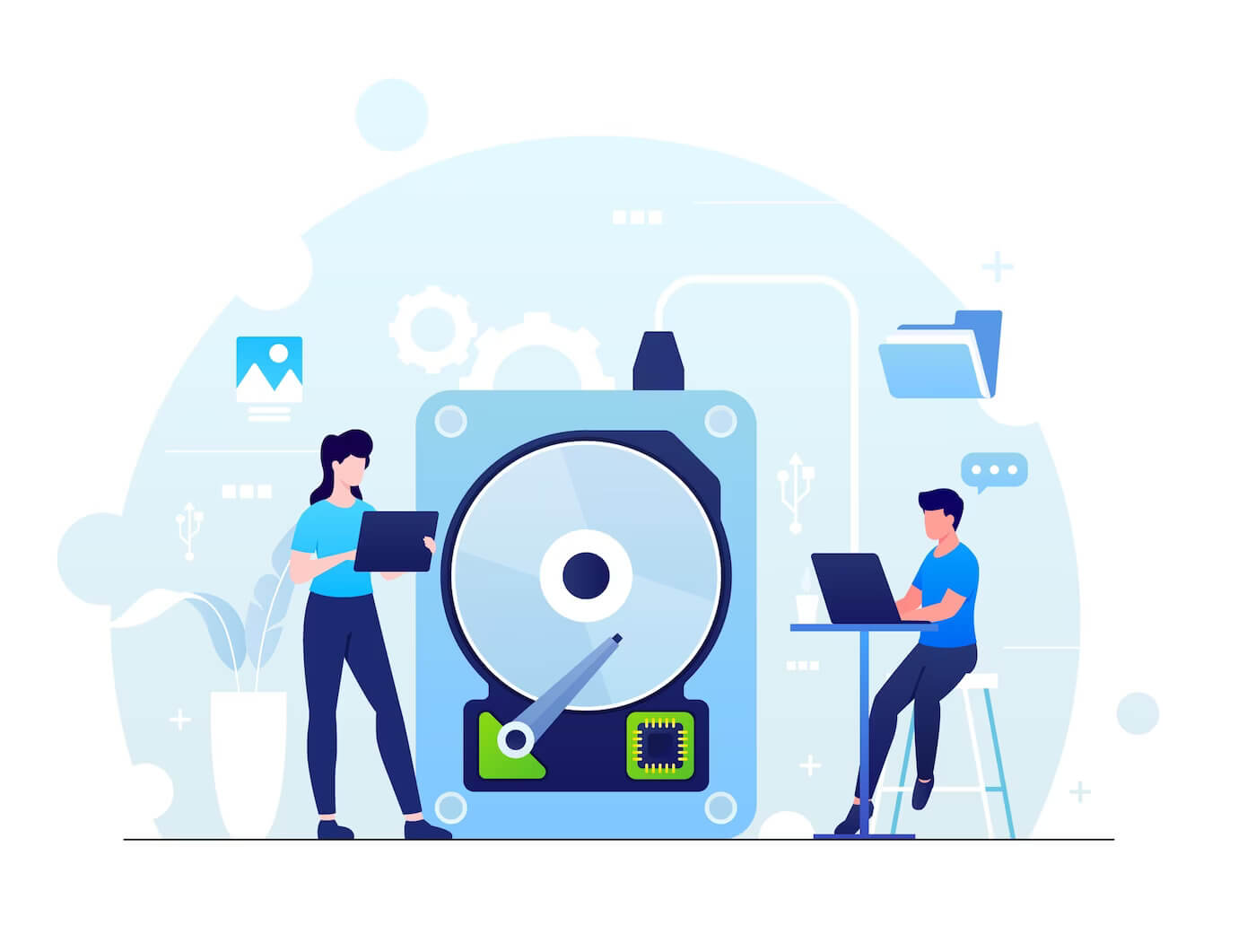 Developers providing services speed optimization for your website