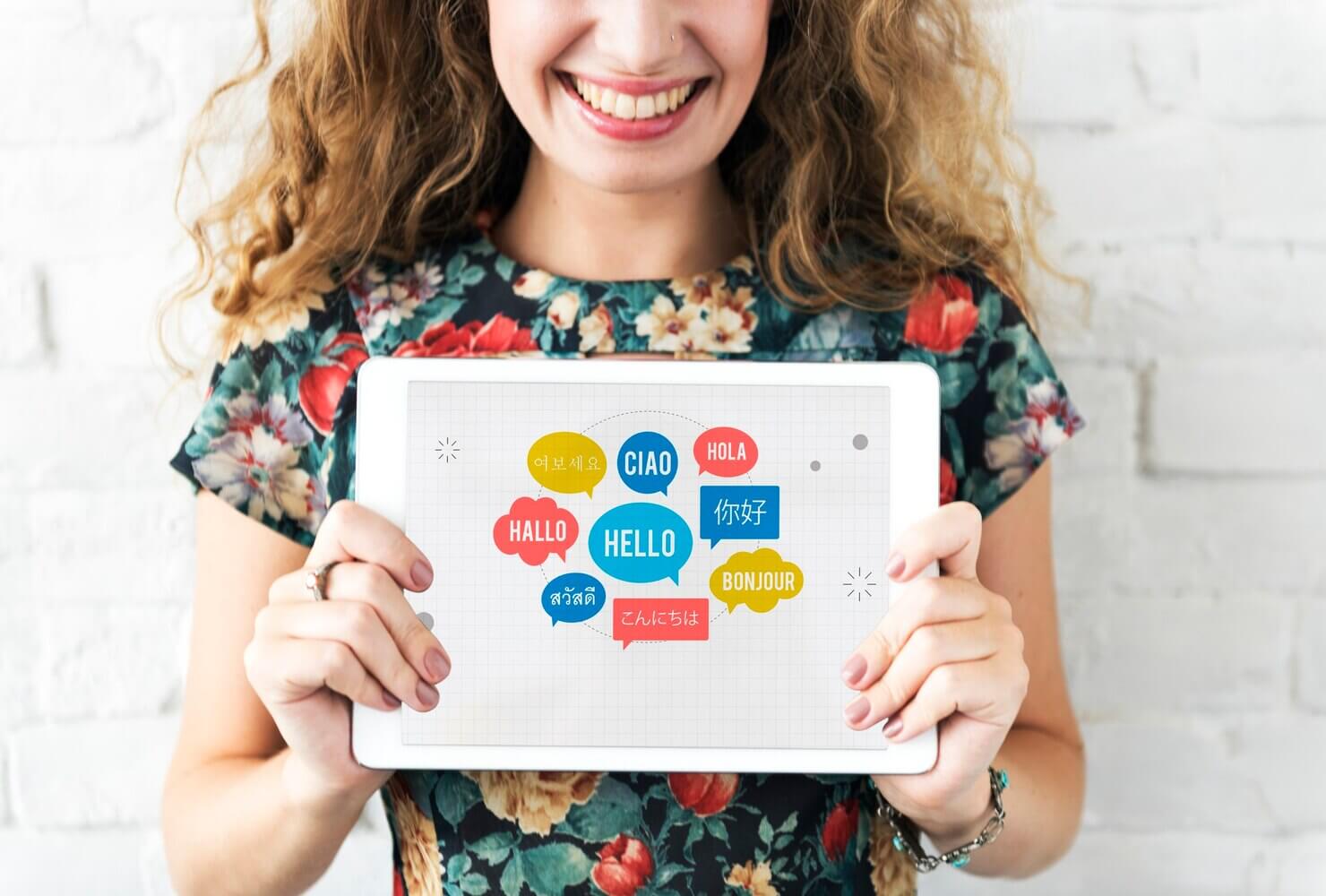 Different Languages on tablet, different voice search keywords