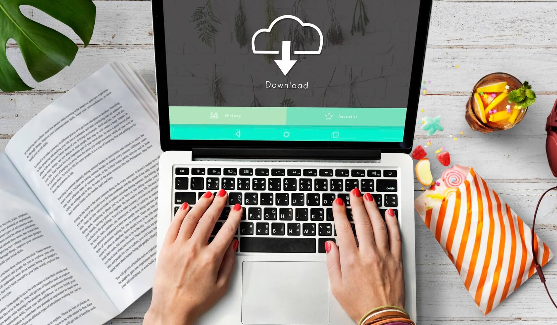 Download information data network onto computer before running WordPress security audit