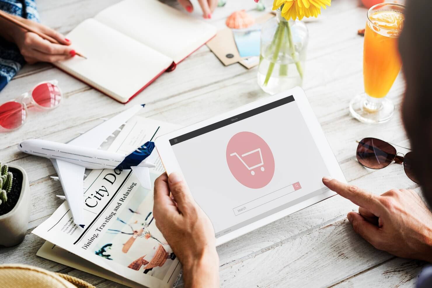 E-commerce Shop Online Homepage. It can accept online payments