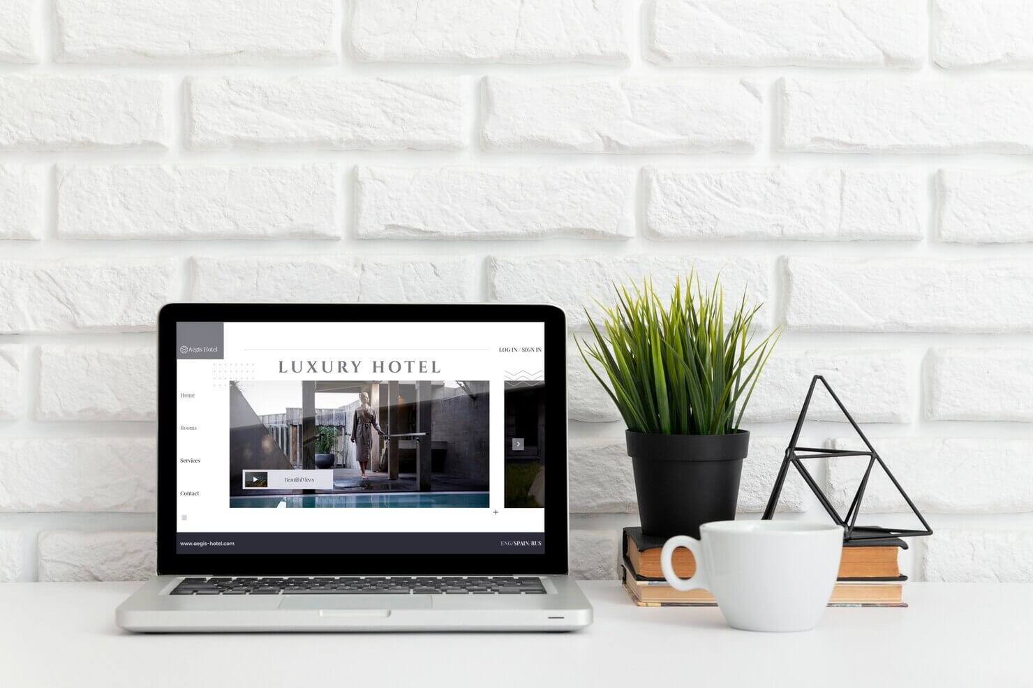 Elegant site, benefits of a one page WordPress website