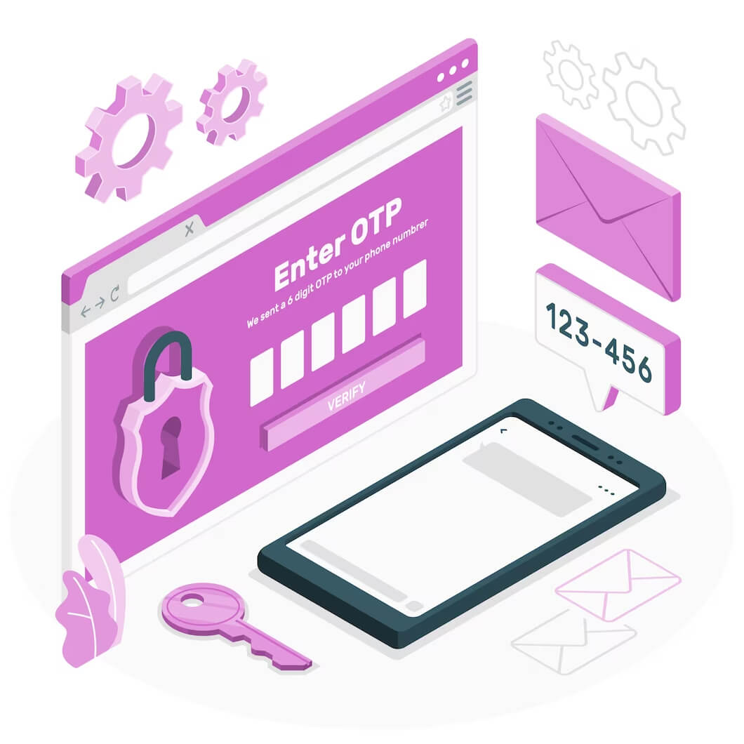 Enter otp code for extra security on your WordPress site. Also make sure to reset passwords if WordPress is hacked.