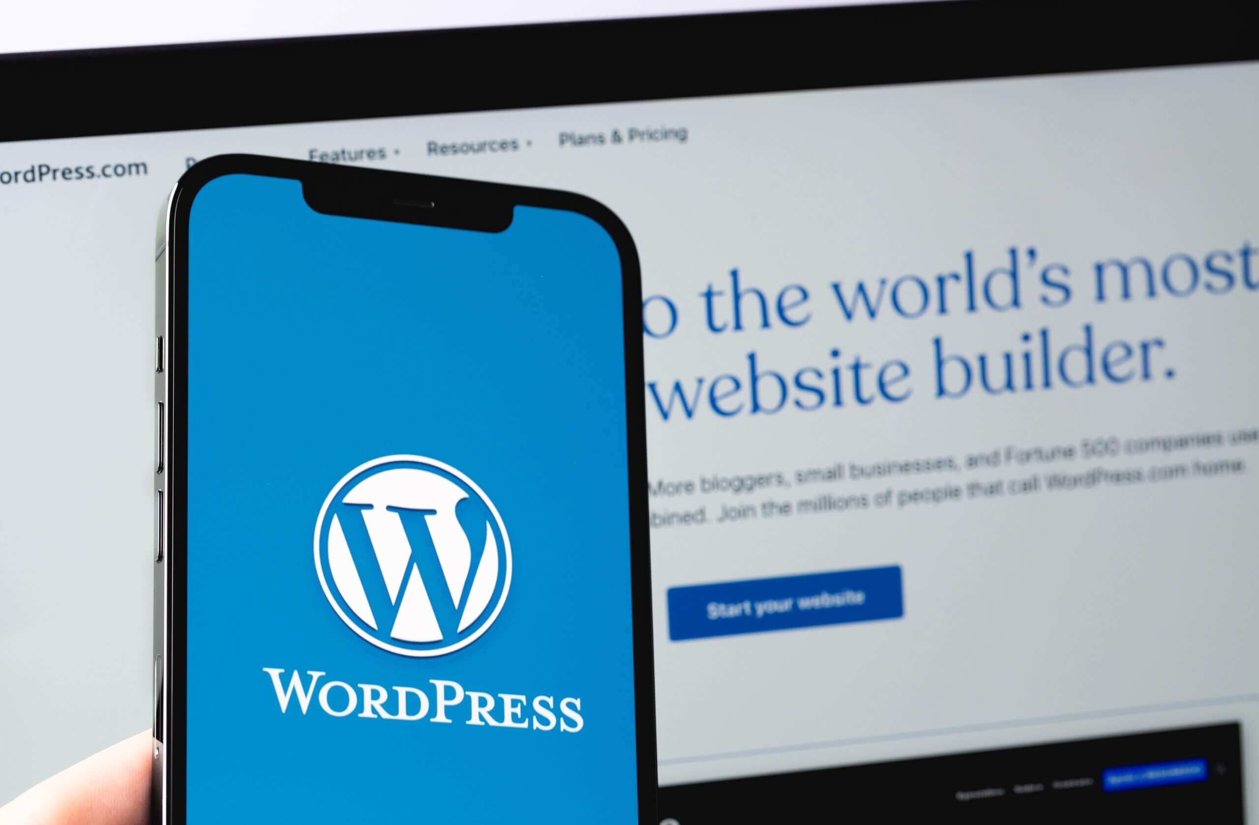 Installing WordPress to build website