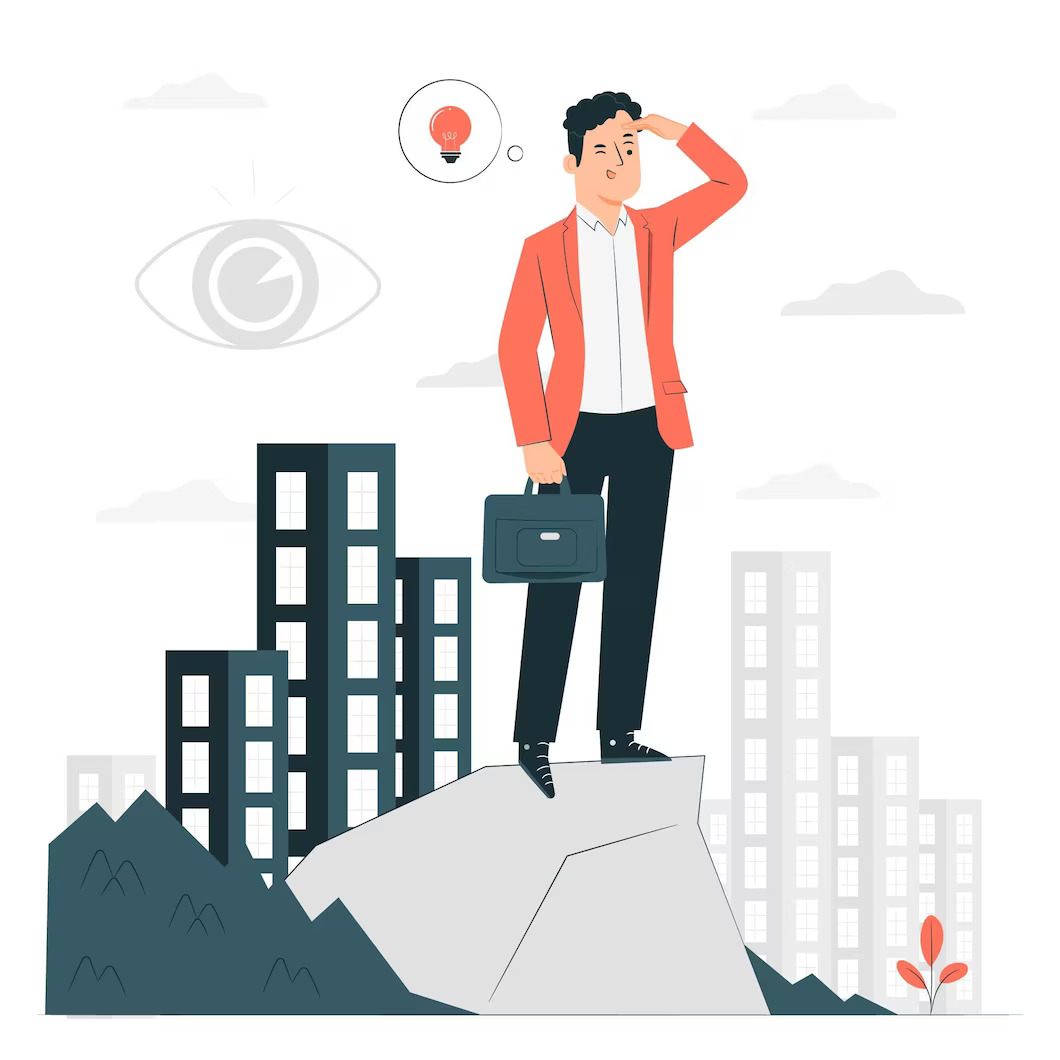 Man looking into the future of plugins for WordPress development