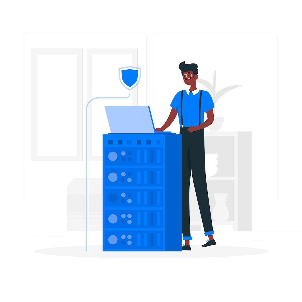 Man using CDN to build up server crash resistance