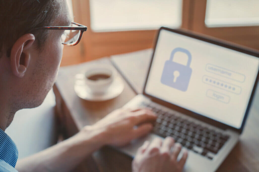 Person looking to worst WordPress security mistakes they are making on their website