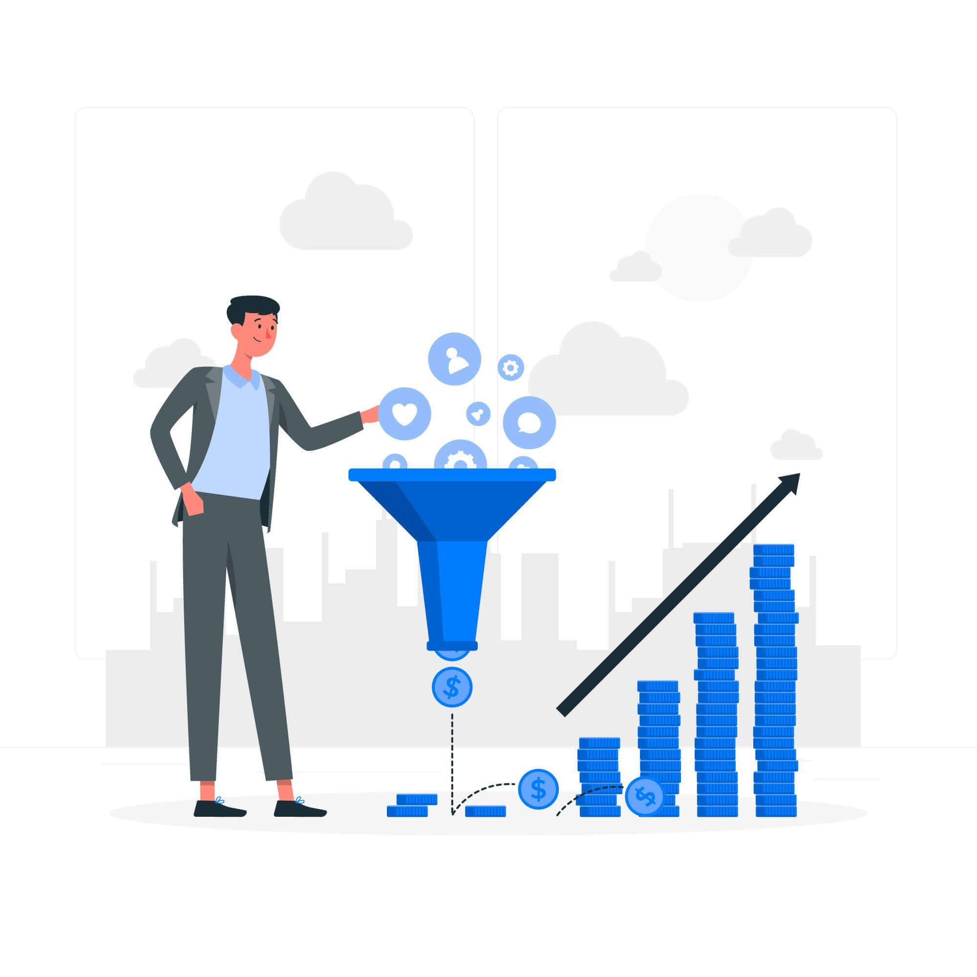Pros - higher conversion rate