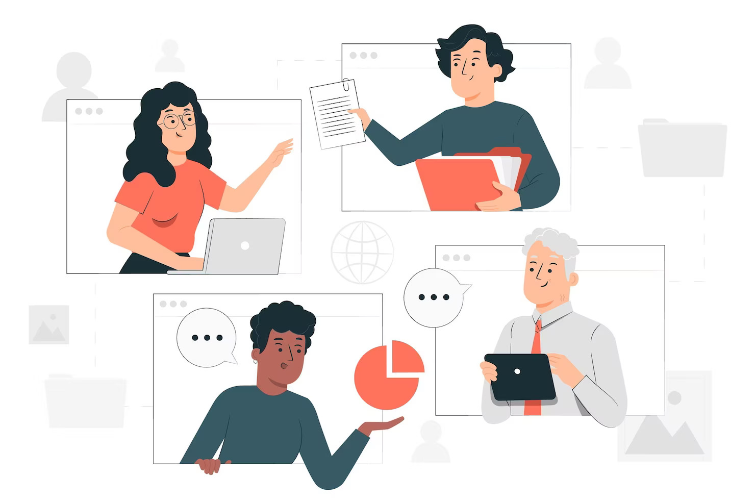 Remote meeting to discuss Pros and Cons of Using WordPress for E-commerce over a different platform