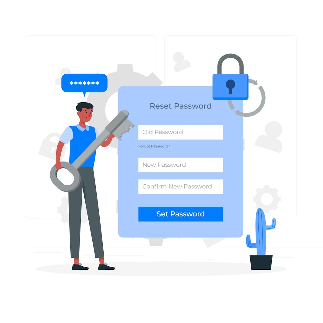 Reset password to create a secure login for your WordPress dashboard