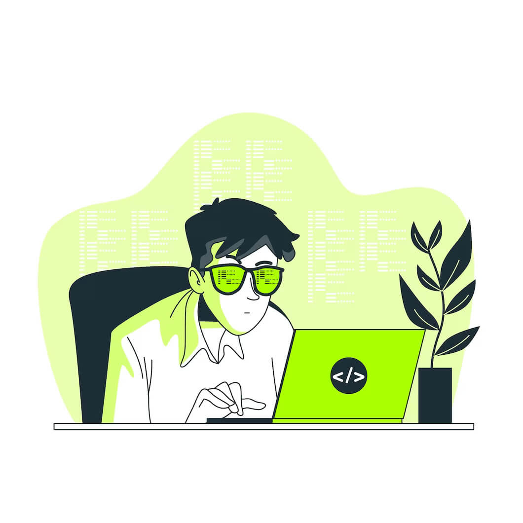 Software engineer working hard on multiple wordpress sites