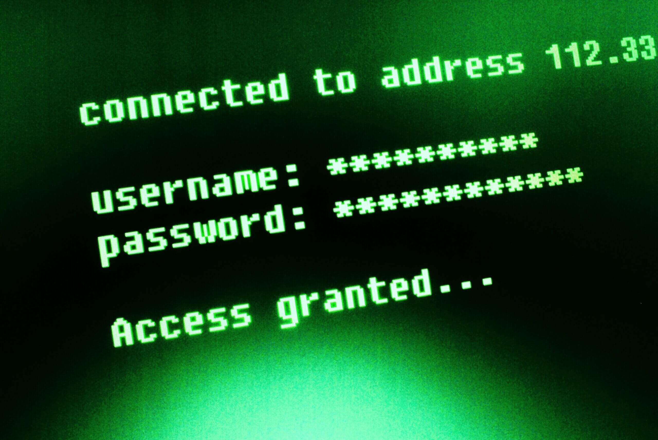 Strong password and usernames to prevent WordPress brute-force attacks