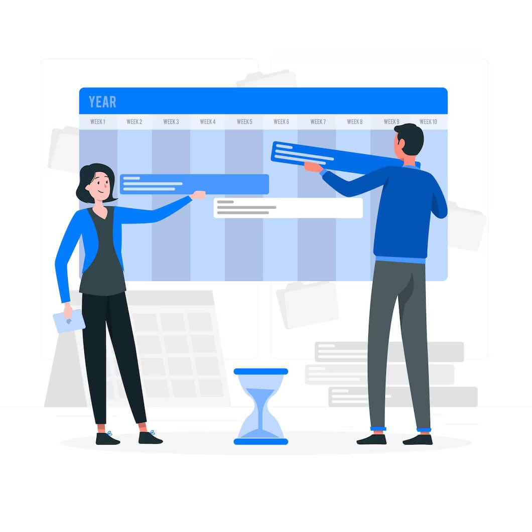 Timeline for WordPress website support services to save time and money