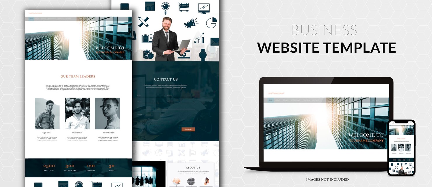 Website design for your business. Make sure that your website visitor has an easy time navigating your site