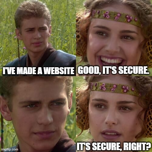 Applications and CMS security.